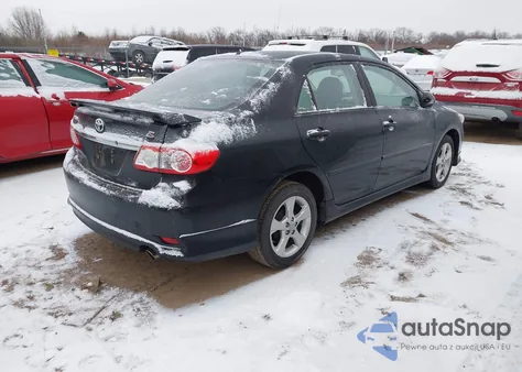 2011 Toyota Corolla S из США, поврежденный, VIN 2T1BU4EE9BC737540